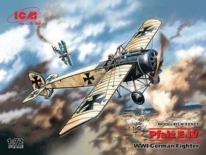 ICM 72121 Pfalz E.IV WWI caccia tedesco. Kit plastica scala 1/72. - Foto 1 di 11