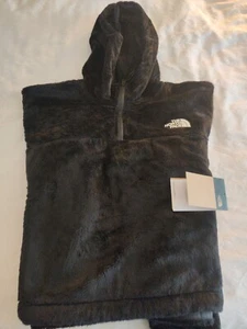 Felpa con cappuccio North Face Quarter zip pelliccia/pile nuova con etichetta - Foto 1 di 10