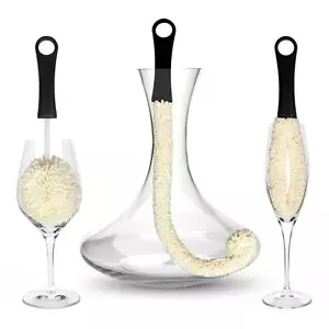 Bar Amigos 3er Set Reinigungsbürste Weingläser Dekanter Champagnerflöten Vasen - Bild 1 von 5