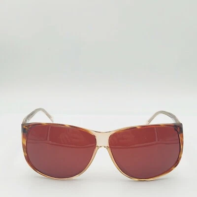 复古 Bausch&Lomb 风格 27 W0217 棕色椭圆形框架 仅意大利 — 第 1/4 张图片