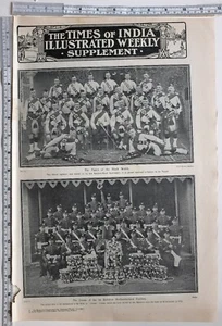 1910 RELOJ NEGRO PIPERS IMPRESIÓN INDIA 2o BATALLÓN DE FUSILEROS ROYAL HIGHLANDERS - Imagen 1 de 3