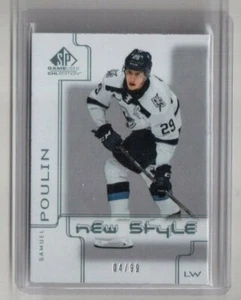 2019-20 CHL SPGU New Style Tribute NS-SP Samuel Poulin Sherbrooke Phoenix 04/99 - Foto 1 di 2