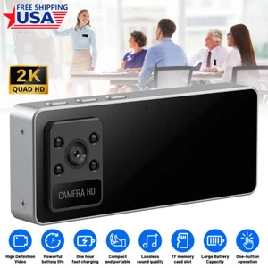 2K 1080P Wifi Police Body Camera w/ Audio Night Vision Dash Camera Body Worn Cam - Picture 1 of 15