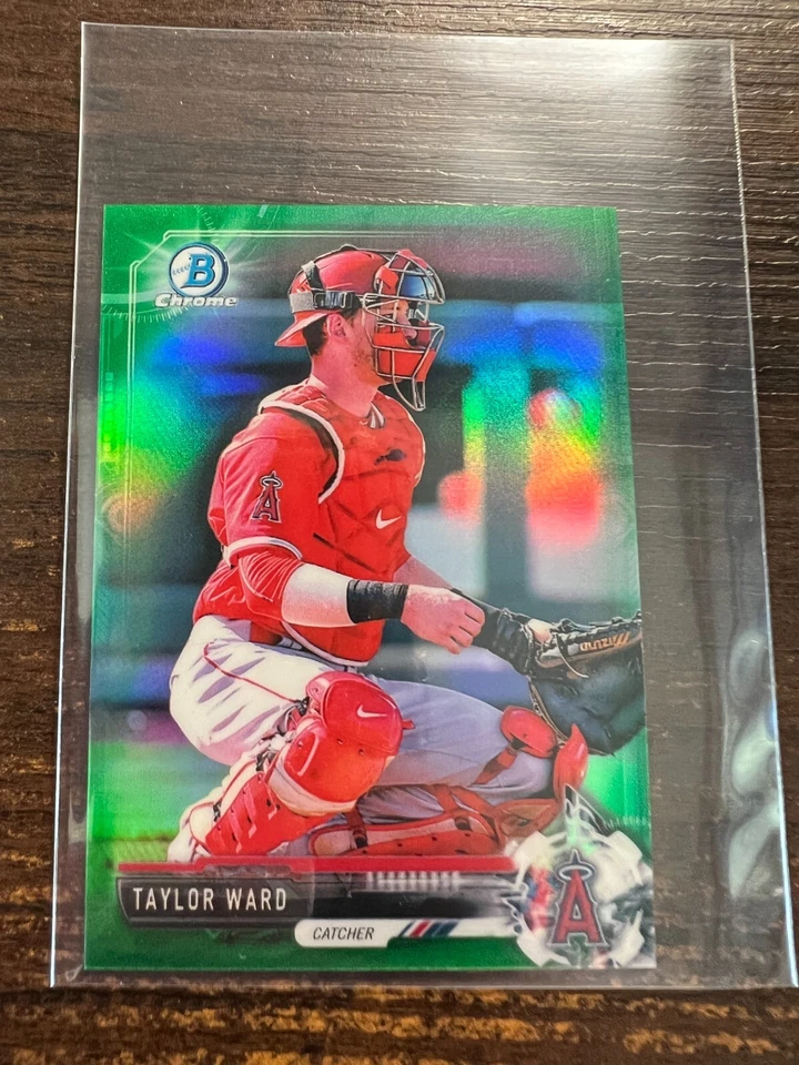 AB137,012 - 2017 Bowman Chrome Mini Prospects Green #BCP96 Taylor Ward #/99 - Image 1 of 1