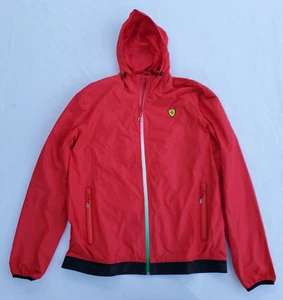 Ferrari F1 Red Shell Jacket Men's L - Lightweight Windbreaker - Picture 1 of 19