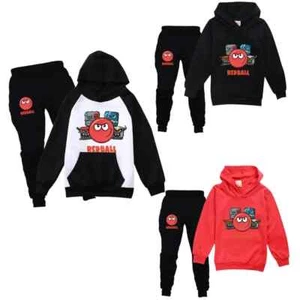 Red Ball 4 Hoodies and Pant Set Kids RedBall Spring Autumn Sports Suit Tracksuit - Picture 1 of 52