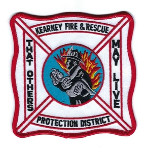 Kearney (Clay County) MO Missouri Fire & Rescue Protection District patch - NEW! - Picture 1 of 1