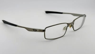Oakley Socket 4.0 Eyeglasses Olive Chrome Frames 53-18-133 - Image 1 of 4