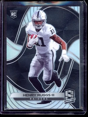 2020 Panini Spectra #143 Henry Ruggs III RC Rookie Silver Prizm /99 - Image 1 of 2