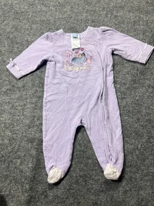 Mameluco De Colección Disney Eeyore 3/6 Meses Bordado Lazo Púrpura Niñas - Imagen 1 de 8