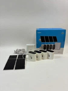 Aosu SolarCam Pro System Solar-Powered Security Home System White C7P2BH11 - Picture 1 of 3