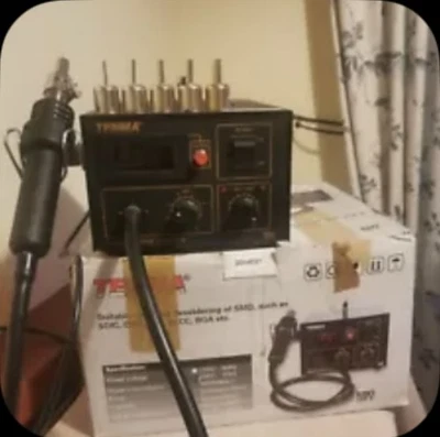 Tenma 21-10125 UK Hot Air SMD Solder Rework Station 480°C 550W Boxed Complete - Image 1 of 4