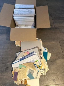 BOX OF VERY HEAVILY DUPLICATED RAILWAY TICKETS (ALL IMAGED) - Picture 1 of 1