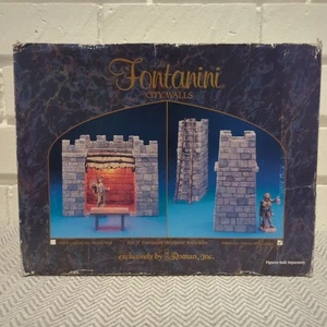 FONTANINI Nativity City Walls By Roman Inc - 94806 City Towers with Ladder 1998 - Picture 1 of 7