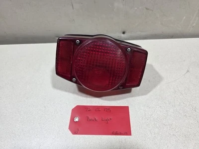 1972 Honda CL 175 CL175 Tail Lamp Brake Light #825.2-14 - Image 1 of 4
