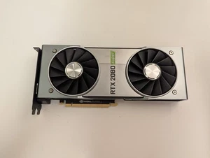 NVIDIA GeForce RTX 2080 SUPER Founders Edition FE 8GB GDDR6 Graphics Card - Bild 1 von 6