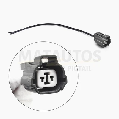 2 Wire Headlight Low Beam Connector Repair For Acura TLX RDX TL TSX Honda Pilot  - Image 1 of 4