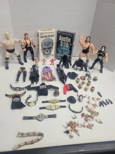 Mix Of Wwe, Wcw, & Awa Figures - Picture 1 of 19