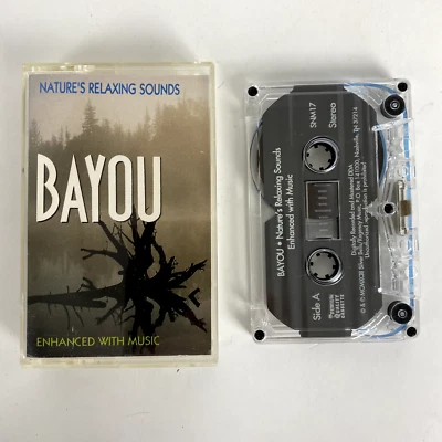 Bayou - Nature's Relaxing Sounds (Cassette, 1993, Silver Bells Music) - Image 1 of 2