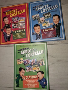 The Best of Bud Abbott and Lou Costello Collection DVD Lot Volume 2 3 4 - Bild 1 von 2
