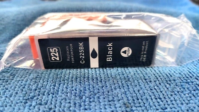 C-225BK Black Inkjet Cartridges Compatible Replacement for Canon New Black Ink - Image 1 of 4