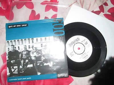 Girl Of The Year ‎– Automatic (Yeah Yeah Yeah) Badlands Records 7inch Single - Image 1 of 4