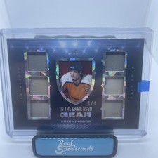 2022-23 Leaf In The Game Used Hockey Gear 6 Eric Lindens  #1/4