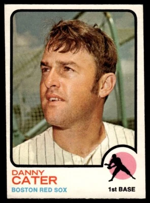 1973 O-Pee-Chee Danny Cater Boston Red Sox #317 - Image 1 of 2
