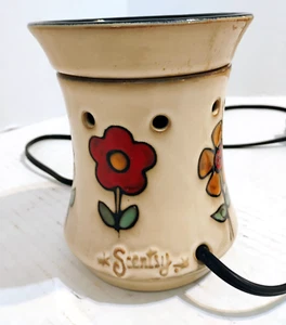 Scentsy ASHBURY Full Size Wachswärmer Retired Boho Floral Design - Retired - - Bild 1 von 11