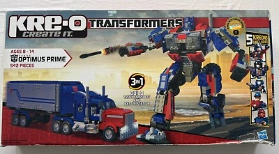 💥 NEW KREO 30689 542 Pieces Transformers Optimus Prime SEALED KRE-O - Image 1 of 4