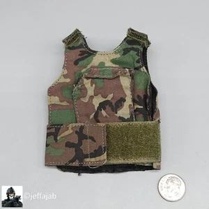 1:6 Dragon US Ranger Matt Woodland Camo RBA Ranger Body Armor Vest 12" Figures - Picture 1 of 3