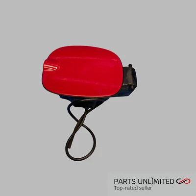 14-17 Fiat 500L OEM gas fuel tank lid door filler door STOCK factory Red - Image 1 of 3