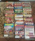 Lot of 21 Woodbench &amp; Wood Magazines 1993-1996