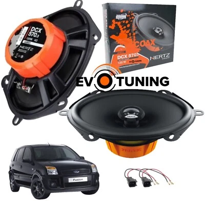 Casse Altoparlanti Ovali Hertz Dcx 570.3 Anteriori o Posteriori per Ford Fusion - Immagine 1 di 4