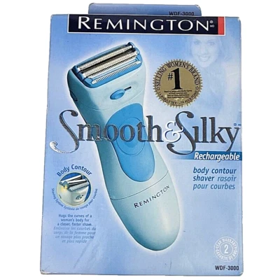 Remington Smooth & Silky Rechargeable Body Contour Shaver WDF- 3000 New NOS Rare - Image 1 of 4