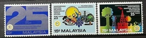 MALAYSIA 1981 25TH ANNIV. OF MNC FOR WORLD ENERGY CONF. SG 227 - 229 MNH FRESH - Picture 1 of 2