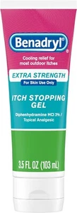 Benadryl Extra Strength Cooling Relief Anti-Itch Gel Topical Analgesic 3.5 fl.oz - Picture 1 of 9