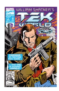 TEKWORLD #1 MARVEL COMICS 1992 FAST NEUWERTIG + WILLIAM SHATNER RON GOULART & L SULLIVAN - Bild 1 von 2