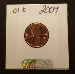 2009 D Uncirculated Lincoln Penny with Error Fatter Thumb / - Picture 1 of 6