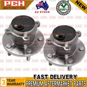 Pair Rear Wheel Bearing Hub Assy For Mazda 3 BK BL Inc MPS & SP 2003-2014 ABS - Picture 1 of 4
