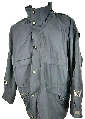 STORMTECH Mens Black COAT ANORAK JACKET WINDBREAKER Hooded Snowboard - L - £149 - Image 1 of 4