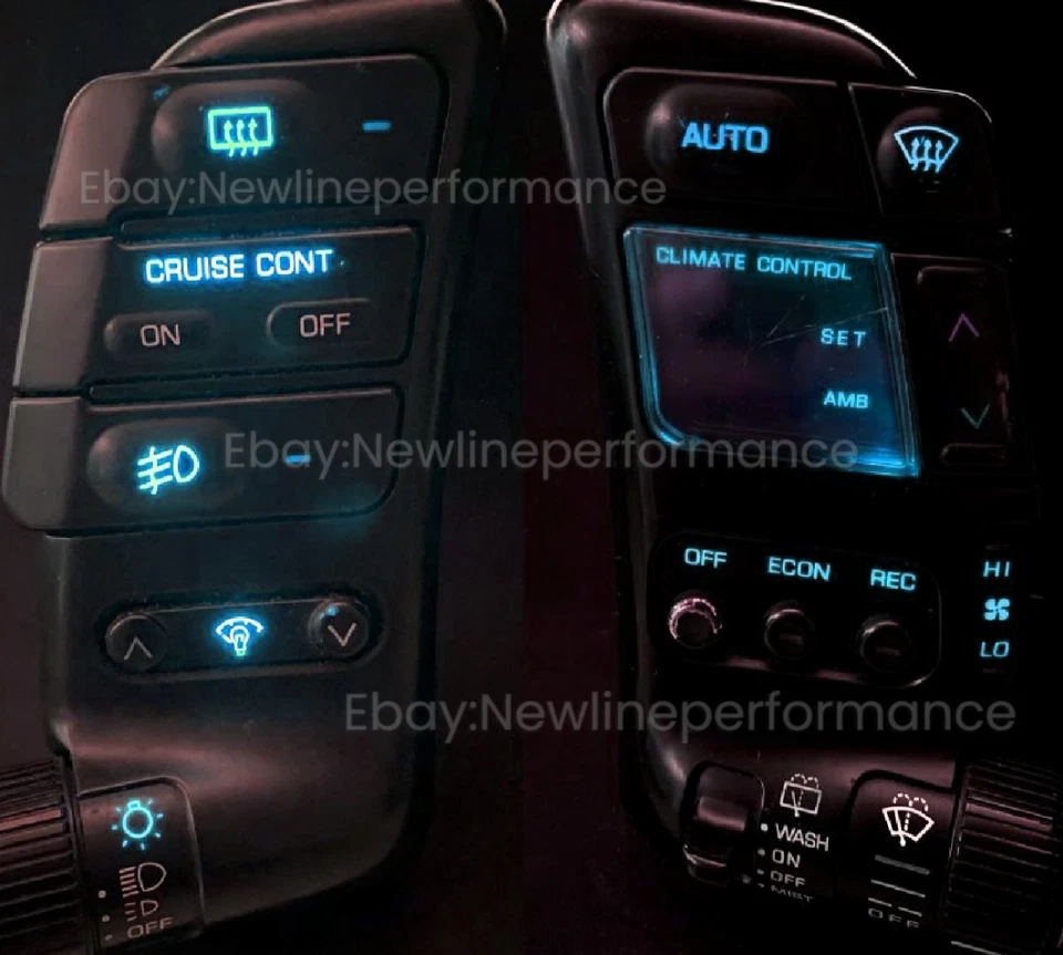 Ice Blue Headlight/Climate Pod LED Bulb kit For Nissan 300zx Z32 Turbo NA 90-96 - Image 1 of 1