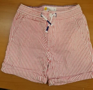 Mini Boden Boys STRIPED COTTON Shorts Age 4 YEARS BRAND NEW - Picture 1 of 3
