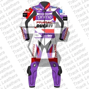 Customized Johann Zarco Ducati Pramac MotoGP 2023 Motorcycle Leather Racing Suit - Picture 1 of 5