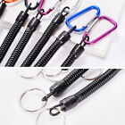 Fishing Lanyard Retractable For Key Heavy Duty Boating With Carabiner.