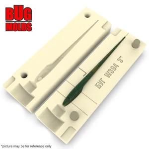 Bait DIY Fishing Mold Soft Plastic Baits Lure Plastisol Bass Picol'Eau - Picture 1 of 5