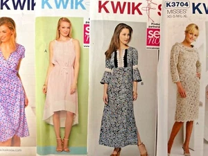 Kwik Nähen Nähmuster. Kleider. XS auf XL. Unbenutzt. - Bild 1 von 22