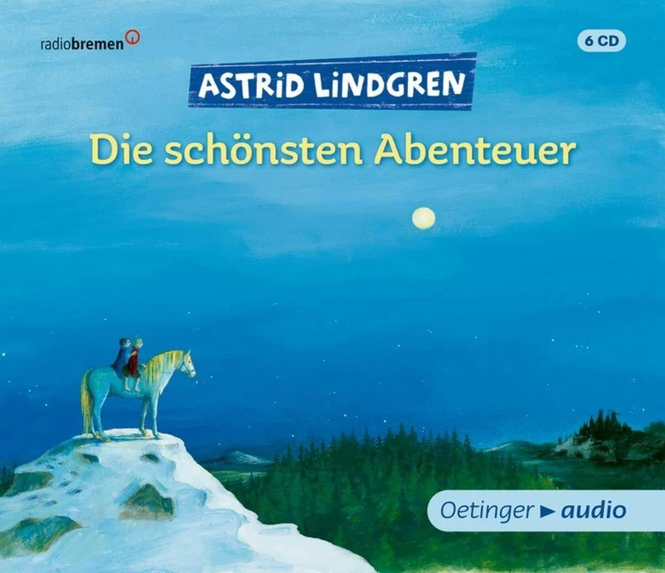 DIE SCHÖNSTEN ABENTEUER - LINDGREN,ASTRID  6 CD NEW - Image 1 of 1