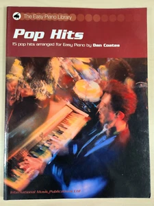 POP HITS - THE EASY PIANO LIBRARY - 15 Pop Hits for Piano - Dan Coates - VGC - Picture 1 of 3