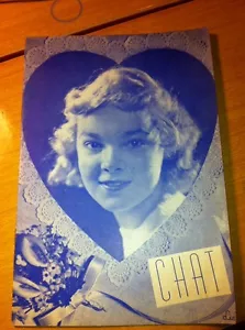 Vintage Buch CHAT Die Stimme des kreativen Ausdrucks Valentinstag Herz Design 1938 - Bild 1 von 12